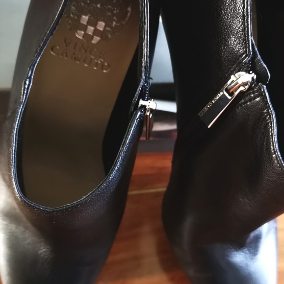 Vince Camuto Leather Bootie - Picture 4 of 5